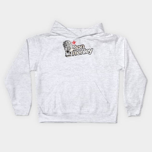 Don Henley Vintage Kids Hoodie by G-THE BOX